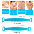 HOT Back Scrubber for Shower,Inmorven Bath Body Brush Silicone Back Brush Extra Long Exfoliating Body Scrubber with Handle Men Women. 