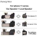 Loudspeaker + Earpiece Speaker For Iphone 11 11Pro 11 Pro Max Lound Speaker Ringer Inner Buzzer Flex Cable. 