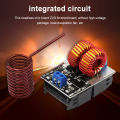【Trusted】 120W ZVS Induction Heating Board DC 5-12.0V Input Voltage Heating Driver Power Supply Module Induction Heater. 