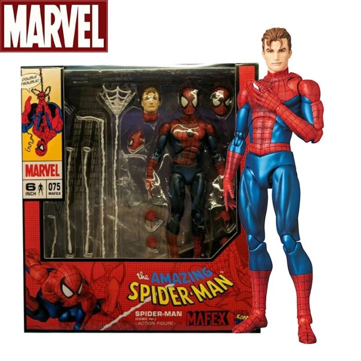 spider%20man%20toys%20Mafex%20103%20Spider%20Man%20Action%20Figure%20Toys%20Spiderman%20Homecoming%20Deluxe%20Edition%20Multi-accessories%20Model%20Statue%20Doll%20Collectible%20Gift%20-%20Image%207
