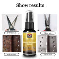 30ML Derusting Spray Anti-rust Lubricant Rust Remover Car Maintenance Cleaning Kitchen Water Pipes Rust Detergent. 