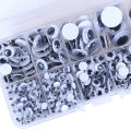 Self-adhesive mixed eyes for toys doll googly wiggly eyes diy accessories. 