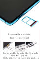 SIM card tray for Huawei Nova 7SE, SIM card holder, slot adapter and micro SD card, with free eject pin tool. 