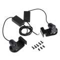 2PCS Car LED Projector Light Welcome Light Angel Wings Style Car Door Exterior Light Carpet Ground Lamps for All Cars and Motorcycles(Red Color). 
