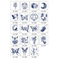 【Shop with Confidence】 Small Fresh Single Pattern Tattoo Stickers Waterproof Long Lasting Tattoo Stickers Temporary Body Art Tattoo.