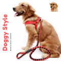 Small Adjustable Dog Harness and Outdoor Walking Nylon Dog Leash Lead Pets Dog Sale Durable Traction Training Rope Dog Belt Dog Chain Dog Body Belt Chest Belt Step-in Harness Strap Stainless Steel Metal Buckle Plastic Clasp Dog Collar Dog Strap Dogs Belt. 