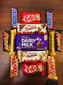 Gift Chocolate Collection Cadbury Dairy Milk Chocolate,Toblerone,Kinder Bueno Chocolate and White,Twix,Kitkat,Mars,Snickers Combo Pack x13Pcs. 