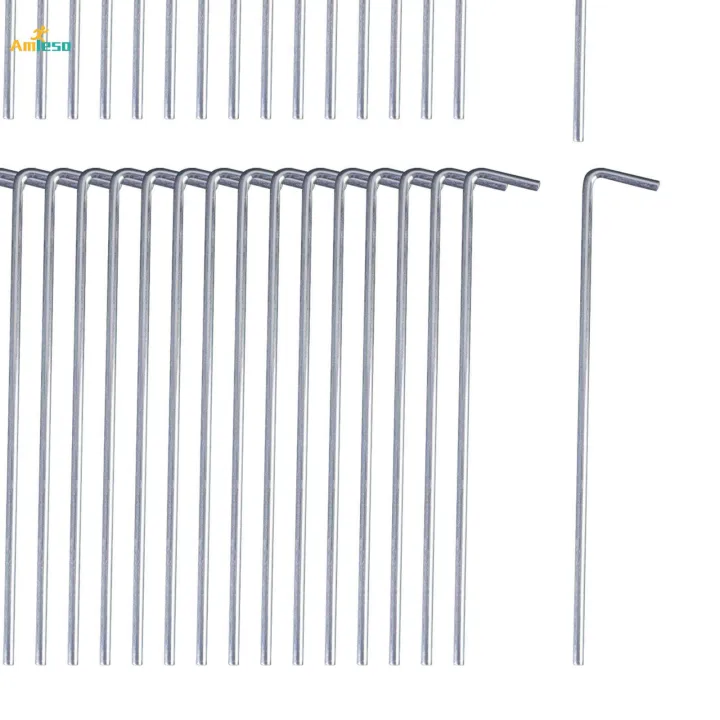 50Pcs%20Tent%20Pegs%2020cm%20Garden%20Stakes%20Nails%20Aluminum%20for%20Outdoor%20Camping%20Sturdy%20-%20Image%205