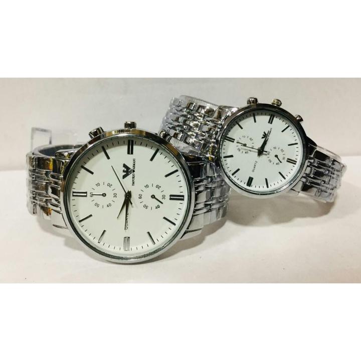 Aramn Silver luxury Look cupel fashion watch