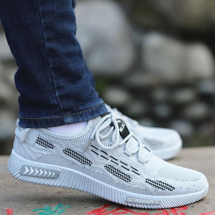 Men's%20Shoes%20Summer%20Breathable%20Deodorant%20Fly-Knit%20Sneakers%20Mesh%20Surface%20Running%20Shoes%20Men's%20Korean%20Style%20Trendy%20Casual%20Shoes%20Men's%20Mesh%20Shoes%20-%20Image%202