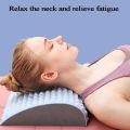 Yoga Pilates Foam Roller Waist Stretching Massage Block Relaxation Stretching Exercise Auxiliary Back Support Fitness Equipment. 