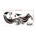 Face Beauty Wall Stikers Beauty Studio Room Decorative Sticker Makeup Wall Art Posters Mural Decoration Removable Salon. 