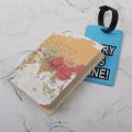 Passport Protective Case World Map Travel Abroad PC901E. 