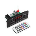 10W  Amplifier mic support  5V USB Bluetooth decoder board MP3 FM  car kit player module. 