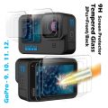 Tempered Glass Screen Protector Cover Case for GoPro 12 11 10 9 Lens Protection Protective Glass for Hero. 