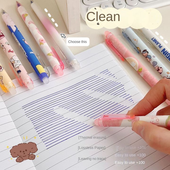 %E3%80%90HOT%E3%80%91%206%20Pcs/Set%200.5Mm%20Kawaii%20Erasable%20Pens%20For%20Writing%20Notebooks%20Cartoon%20Cute%20Gel%20Pens%20Office%20Accessories%20School%20Supplies%20Stationery%20-%20Image%202