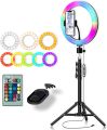 Diamon RGB Ring light with  stand/ RGB Ring light with  stand/  TIKTOK Ring light/  RGB Ring light with stand/ tiktok ring light. 