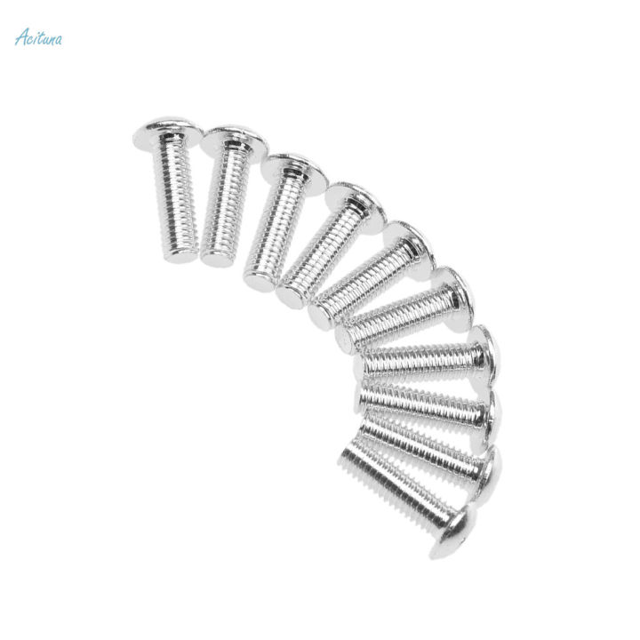 10pcs%20Auto%20Car%20Aluminum%20License%20Plate%20Frame%20Bolt%20Screws%2016mmx5mm%20Silver%20-%20Image%207