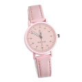 Quartz Watch Round Dial Quartz Movement Ultralight High Precise Scratch Resistant Decorative Simple Style Girls Wristwatch Quartz Watch Gift for Women. 