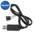 PL2303TA USB to TTL RS232 upgrade small board module USB to serial download cable brush cable. 