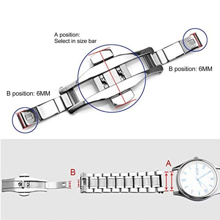Watch%20Clasp%20Buckle%20Push%20Universal%20Double%20Button%20Folding%20Stainless%20Steel%20Buck%20MUF%20-%20Image%204