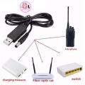 USB power boost line DC 5V to DC 12V Step UP Module USB Converter Adapter Cable 2.1x5.5mm Plug. 