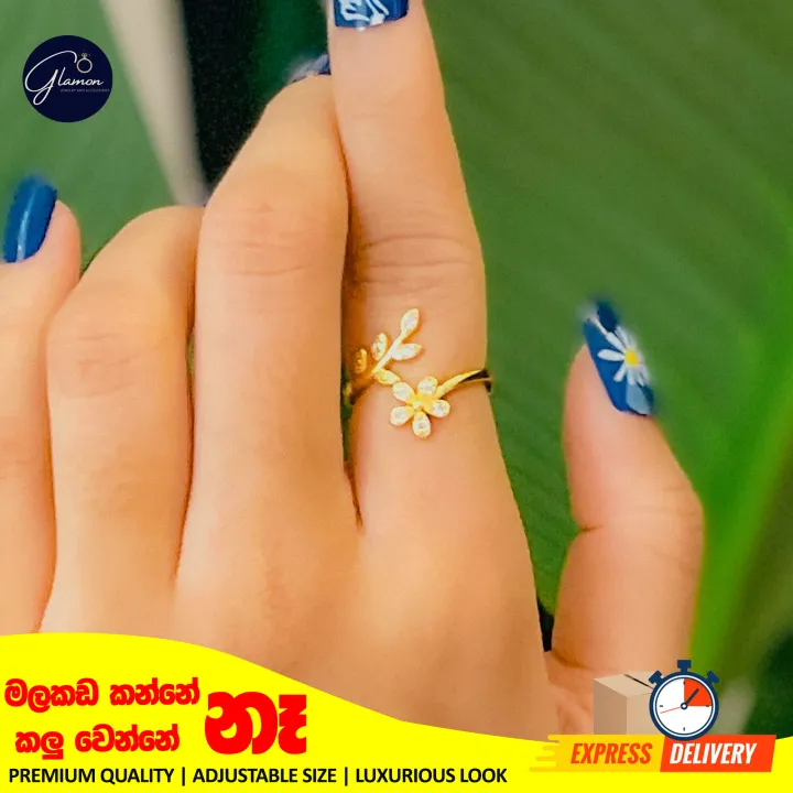 Glamon%20Rings%20For%20Girls%20Gold%20Jewellery%20Stone%20Heart%20Star%20Flower%20Shape%20Ring%20Size%20Adjustable%20Girls%20Rings%20Gift%20For%20Girls%20Friend%20Women%20Ring%20-%20Image%204