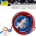 2X 1500W Car Amplifier Installation Wiring Harness Kit 8GA Audio Amplifier Subwoofer Power Cable. 