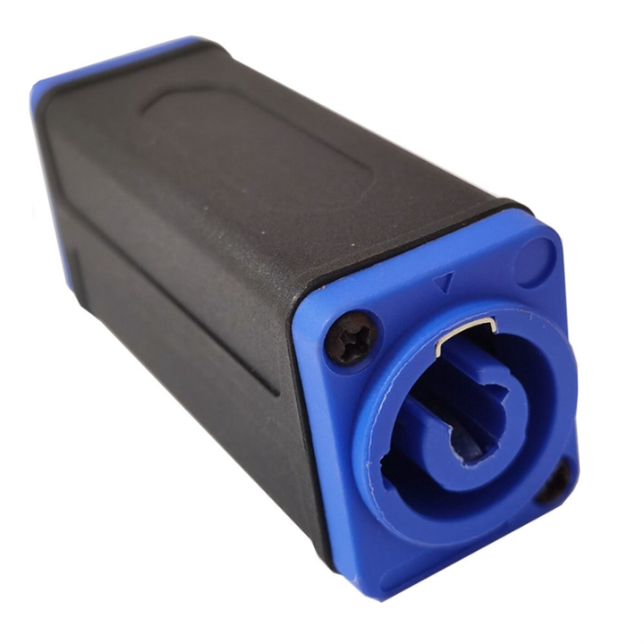 LED%20PowerCon%20AC%20Coupler%20Adapter%20Extender%20Power%20Connector%20Extender%20Connector%20High%20Quality%20Speakon%20Panel%20Mount%20Straight%20Adapter%20Blue%20to%20Blue%20-%20Image%204