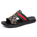 Men's Sandals Summer New Slippers Dual-Use Driving Leather Sandals Non-Slip Outdoor Leather Beach Shoes Fashionable Men's Shoes. 