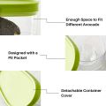 2 Pack Avocado Storage, Avocado Keeper, Avocado Saver Holder, Avocado Container to Keep Your Avocados Fresh for Days. 