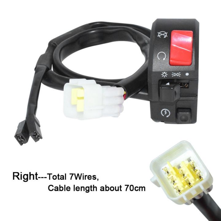7/8%20Inch%2022mm%20ATV%20Motorcycle%20Handlebar%20Control%20Switches%20Left%20Right%20for%20Horn%20Button%20Turn%20Signal%20Fog%20Light%20Warning%20Light%20-%20Image%203