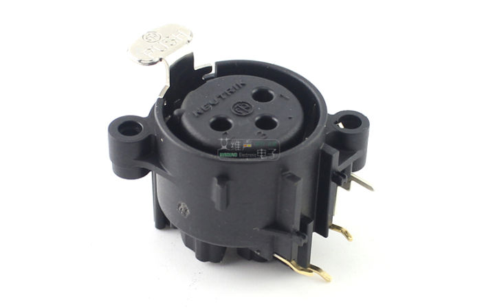 Neutrik%20Nc3fah2%203%20Pole%20Female%20Xlr%20Receptacle%20Power%20Amplifier%20Circuit%20Board%20Cannon%20Socket%20Horizontal%20Mount%20-%20Image%205