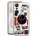 infinix Hot 20 Play 20S 20i Hot 20 4G 5G infinix Note 12 2023 12 Pro Zero 20 Smart 6 Plus Luxury Star Wars Casing Square Edges Plating Back TPU Soft Case Cover. 