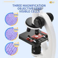 Student Digital Microscope 300x 600x 1200x for Science Lab School Teaching Kids Biological Microscope. 
