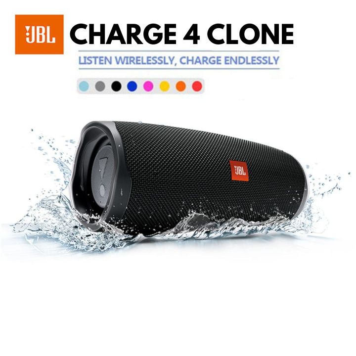 CHARGE 4 CLONE JBL_Bluetooth Wireless Speaker Support USB/TF CARD/FM RADIO Bluetooth Speaker