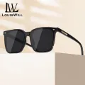 LouisWill Men Sunglasses Fashion Driving Glasses Outdoor Sports Glasses UV400 Lightweight Eyewear Clean Vision Sunglasses Cycling Riding Running Glasses. 