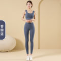 luluYoga Suit Summer Sports Underwear Women's Shockproof High Strength with Chest Pad Fitness Yoga Pants Yoga Summer. 