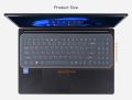 New Universal 15.6" Keyboard Protector Film Silicone Skin Cover For Laptop PC Notebook. 