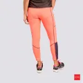 Tofo Activewear Leggings In Orange With Printed Panel. 