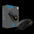 Logitech G102 RGB Wired Gaming Mouse Max Resolution 8000DPI. 