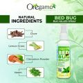 Oregamo Bed Bug killer Spray | Ready to Use Natural Insect Repellent Made with Plants Oils | Pleasant Fragrance | Instant Action & Long Lasting Protection | Baby-Safe Pet-Safe (100 ml, Pack of 1) (FROM INDIA)NUZ. 