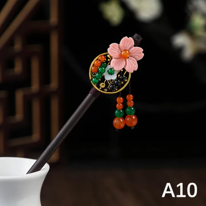 Vintage%20Wooden%20Hair%20Stick%20Chinese%20Style%20Winding%20Flower%20Hairpin%20With%20Tassel%20Classical%20Elegant%20Lady%20Hair%20Clip%20Hair%20Accessories%20-%20Image%205