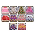 Mattress Cover Protector for Single Bed - Cotton with Zipper 200TC Feather Box Multicolor. 
