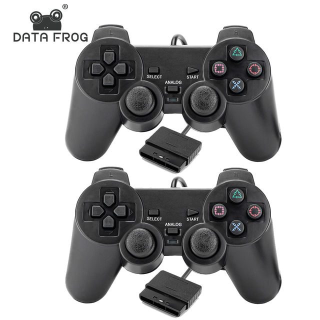 Data%20Frog%20Wired%20Controller%20For%20Ps2%20Gamepad%20Joystick%20Remote%20Double%20Retro%20Usb%20Game%20Controller%20For%20Playstation2/pc%20-%20Image%204