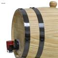 1L/1.5L/3L Wood Barrel Brew Large Capacity Keg, Oak Aging Barrel,. 