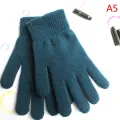 1 Pair New Winter Men Women Cashmere Knitted Gloves Autumn Hand Warmer. 