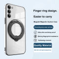 Relaxtoo For Samsung Galaxy S23 Magsafe Magnetism Portability Bracket Back Cover For SamsungS23 GalaxyS23 Ring Stand Ultra Thin Drop Proof Case. 