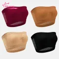 Muses Mall Women Crop Top Solid Color Anti Exposure Crop Top Bra. 