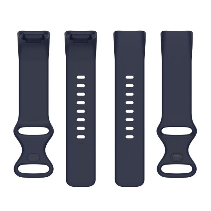 For%20Fitbit%20Charge%206%20Solid%20Color%20Butterfly%20Buckle%20Silicone%20Watch%20Band%20L%20Size%20-%20Image%205